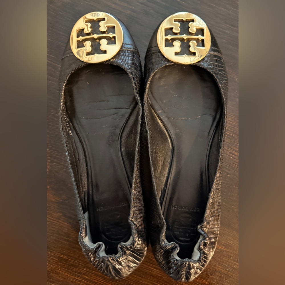 Tory Burch Black Ballet Flat